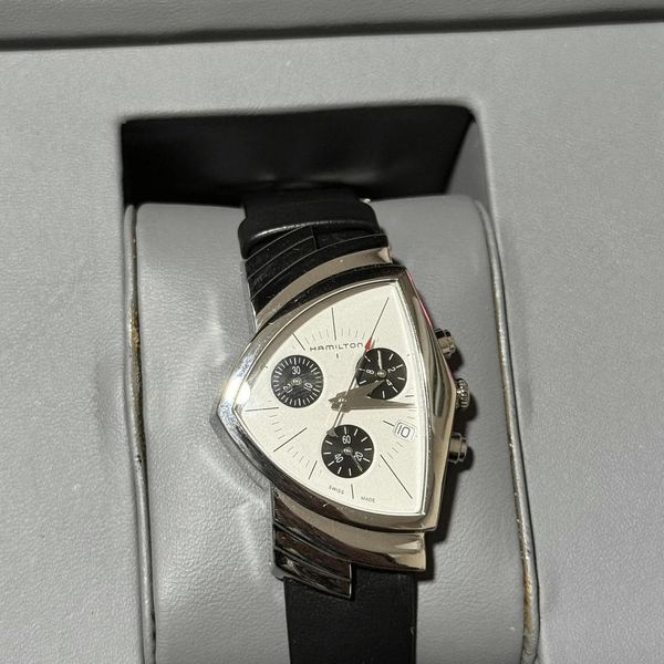 [WTS] Hamilton Ventura Chrono Quartz H24432751 - BOX, NO PA…
