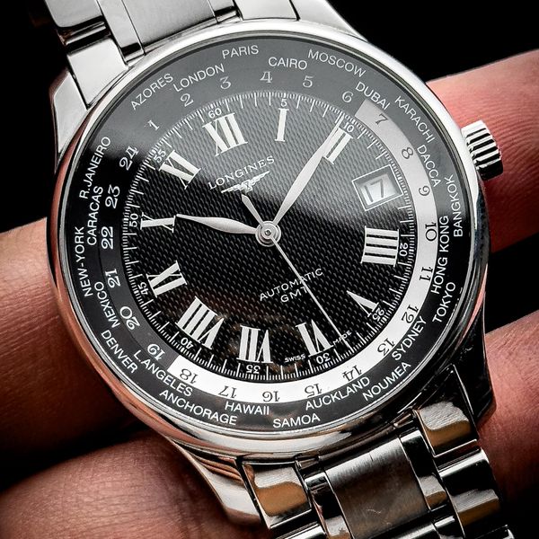 [WTS] Longines Master Collection Worldtime Black Guilloché …