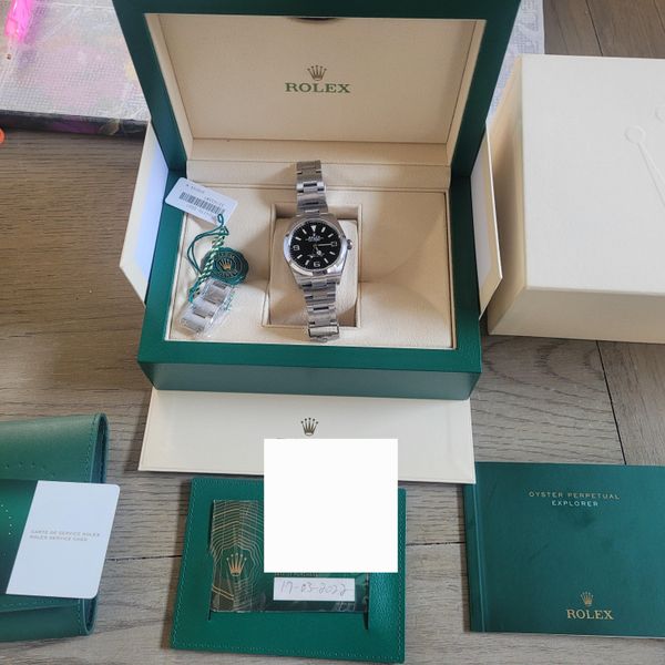 [WTS] Rolex Explorer 36 124270 from 2022 Fresh Rolex Service