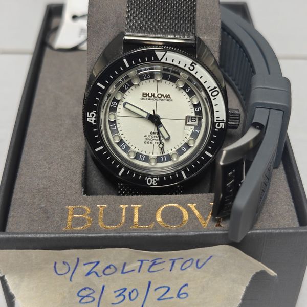[WTS] Bulova Oceanographer GMT "Devil Diver" - 9.7/10 - $49…