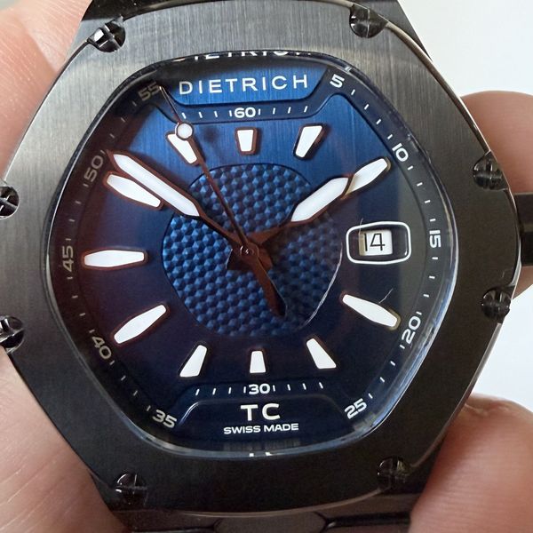 [WTS] Dietrich Time Companion (TC) PVD Black / Blue Dial - …