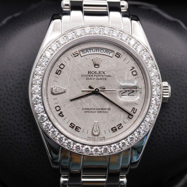 FSOT: Rolex  Day-Date "Masterpiece" - 18946 - Meteorite - P…