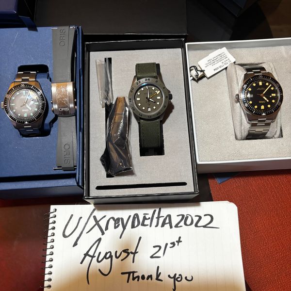 [WTS] Oris Glow, Oris 65,Nodus Trekker $800 each. CONUS