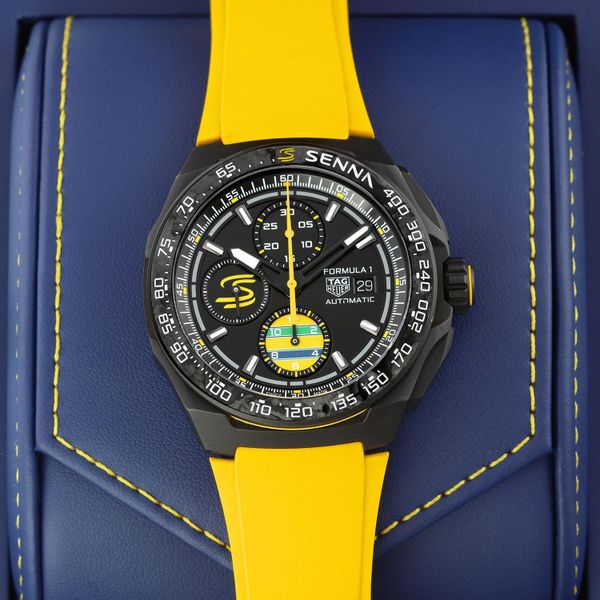 TAG Heuer Formula 1 SENNA Chronograph Automatic 44mm CBZ208…