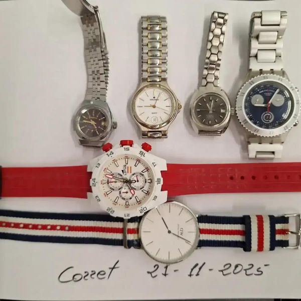 Lote de 6 relojes