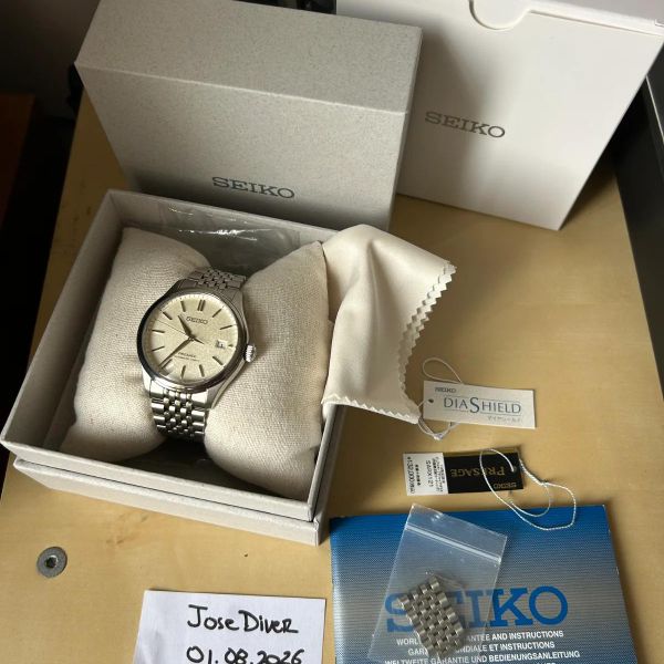 Seiko SARX121 SPB463 Presage Automático 3 days