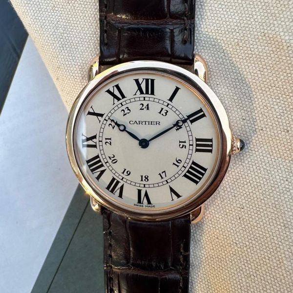 FS: Cartier Ronde Louis Cartier 18K Rose Gold 36MM W6800251…