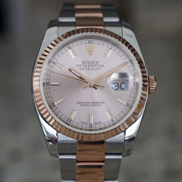 FSOT: Rolex Datejust Pink Dial, Ref: 116201