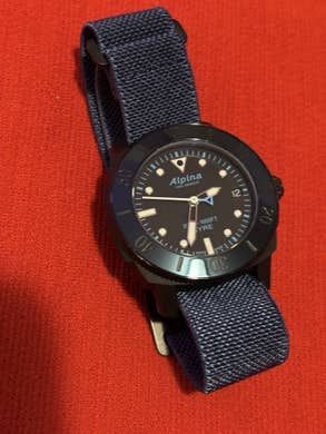 Alpina Gyre Seastrong 36mm Diver on nato, excellent conditi…