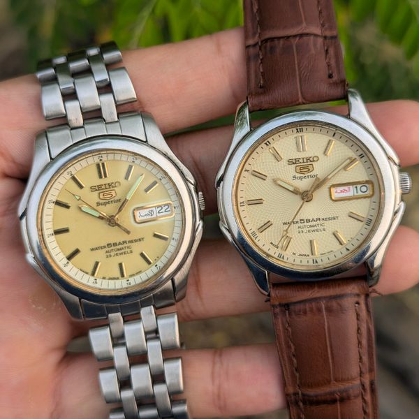 [WTS] The "Day & Night" Pair: Seiko 5 Superior Whirlpool & …