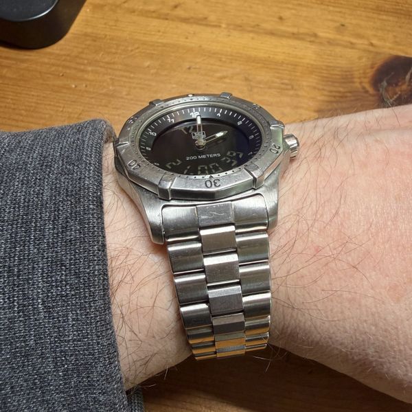 Tag Heuer 2000 Series Multigraph WK111A-0 with original bra…