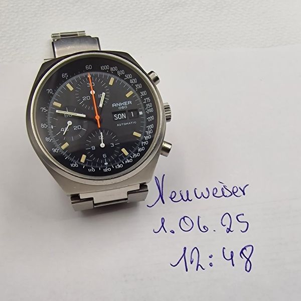 [WTS] Anker 060 Automatic Racing Chronograph 1970's Poor Me…