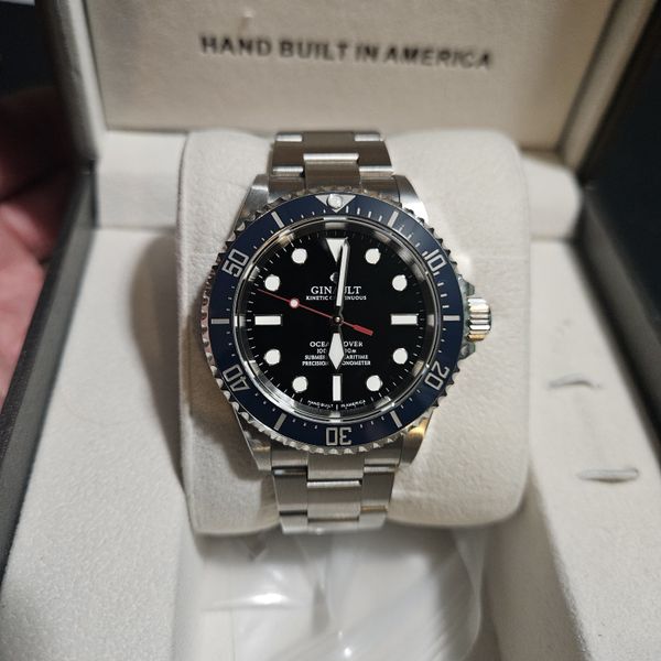 Ginault Ocean Rover Blue Bezel