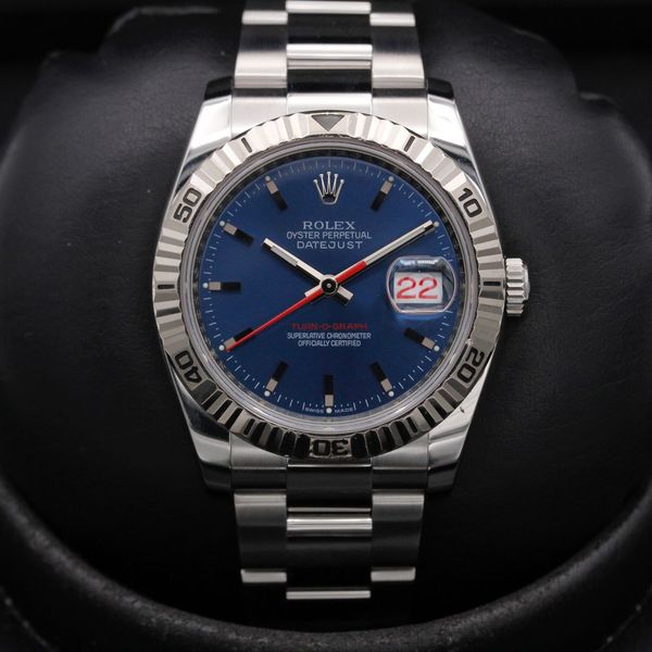 FSOT: Rolex Datejust Turn-O-Graph "2012" - 116264 - Blue - …