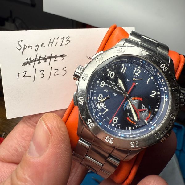 [WTS] Hamilton Khaki Navy Regatta Alarm $185 shipped