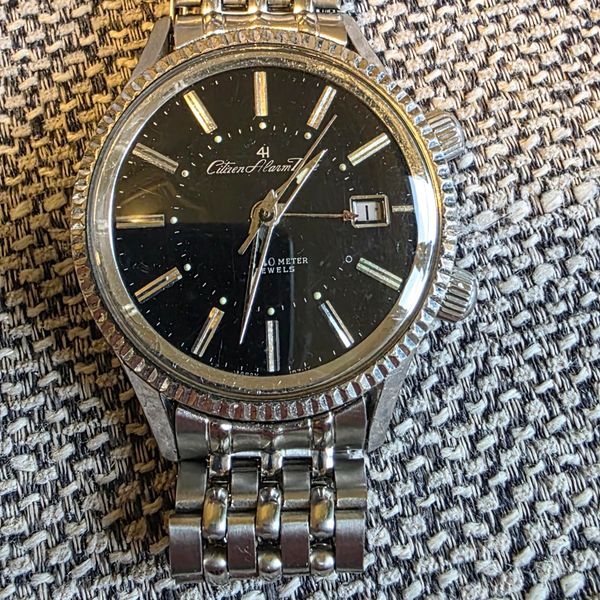 [WTS] 1968 Citizen Alarm Date 4H (ALDS 51301-Y) – Black Dia…