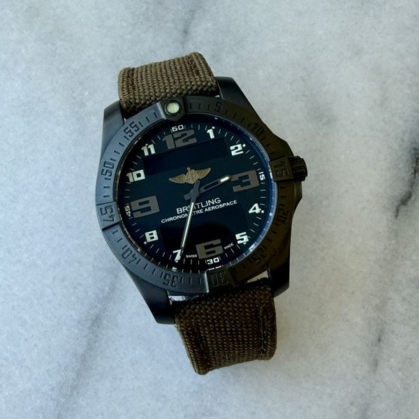 FS: Breitling Aerospace Evo 'Night Mission' – PVD titanium