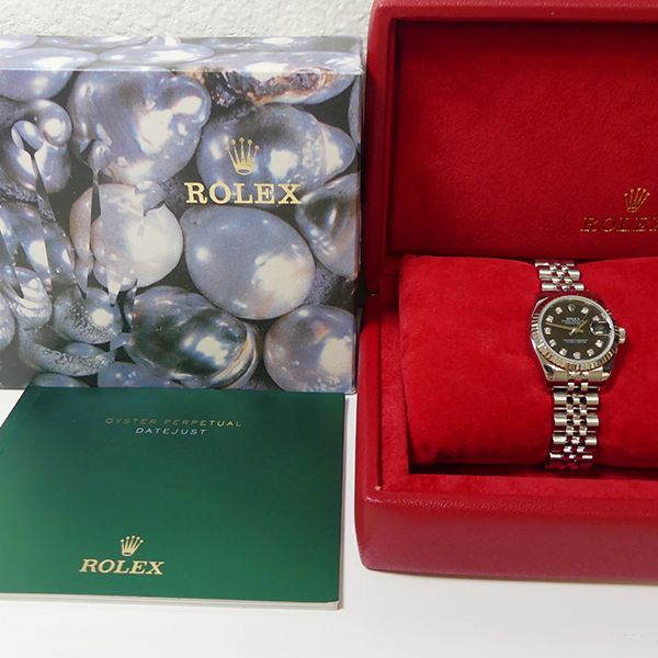 FS Rolex 18K White Gold & Stainless Steel Datejust Ladies. …