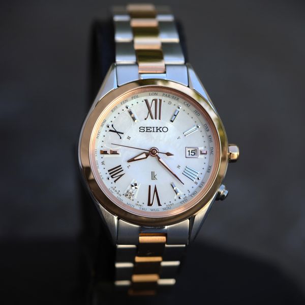[WTS] Seiko Lukia 1B35 - Solar, Radio Controlled, Sapphire,…