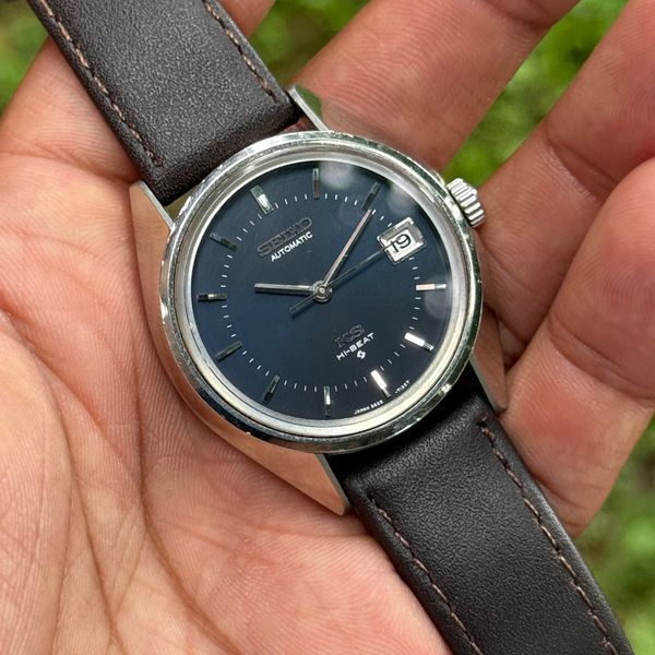 [WTS] King Seiko Hi-Beat 5625-7110 Blue Dial JDM Vintage Au…