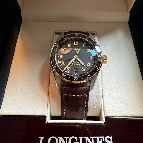 [WTS] Longines Spirit Zulu Time - 18K yellow gold (39mm)
