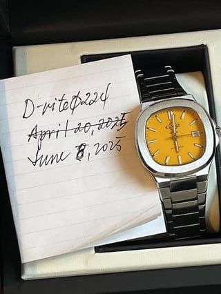 [WTS] Gevril GV2 Potente Yellow Dial