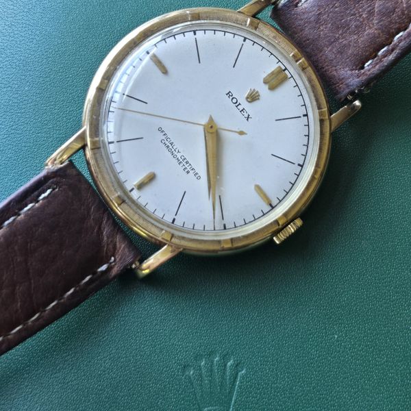 FSOT: Rolex 8952 Precision "Metropolitan" 14k YG - 1950s Vi…