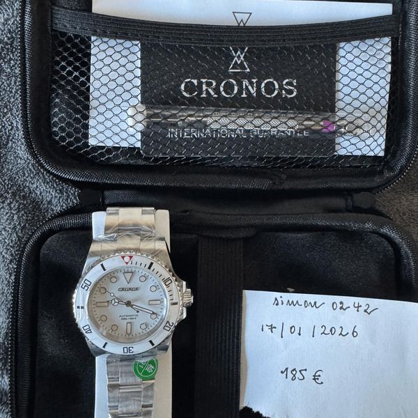 [WTS] Cronos L6015 No Date White