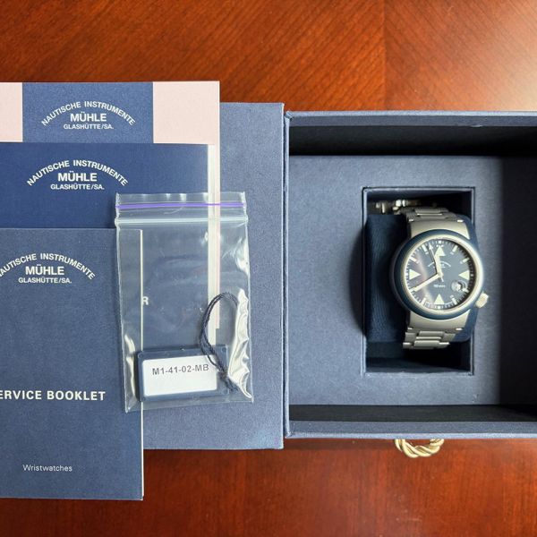 FS: Muhle Glashutte SAR Rescue Timer with Navy Blue Dial, R…