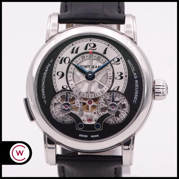 MONTBLANC Nicolas Rieussec Chronograph Manual 104981 CAJA