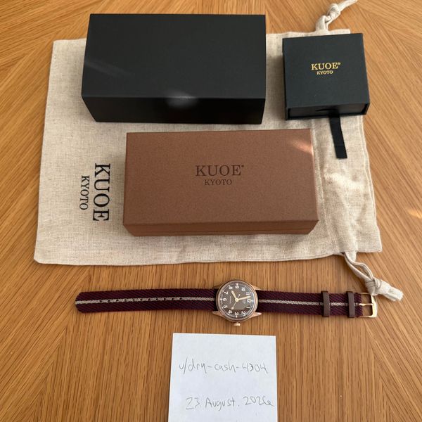[WTS] KUOE Old Smith 90-002 35mm Version Bronze Case - Brow…