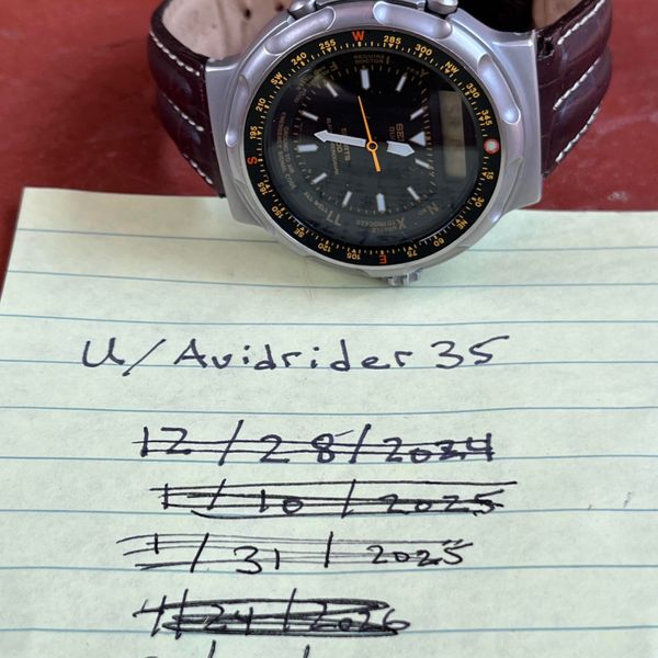 [WTS] Seiko Arnie Fieldmaster “Arnie”