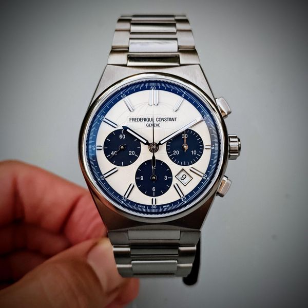 [WTS] Frederique Constant Highlife Chronograph - Blue Panda