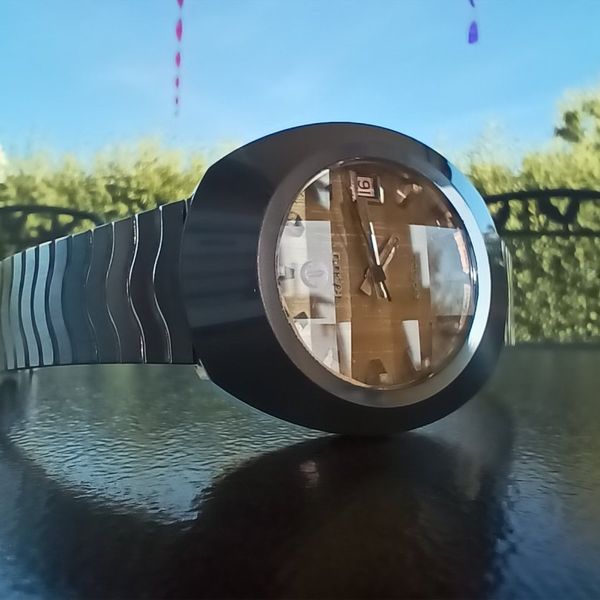 Rado diastar mit facettiertem Glas