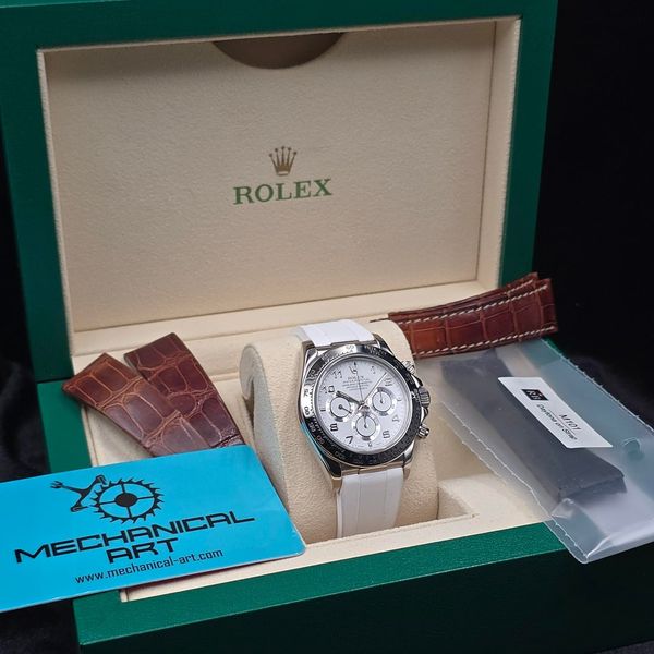 [WTS/WTT] Rolex Daytona Zenith-era, white dial in solid 18k…
