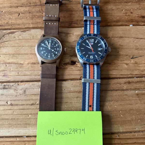 [WTS] Hamilton Khaki Bronze Mechanical ($600 OBO), Tag Heue…