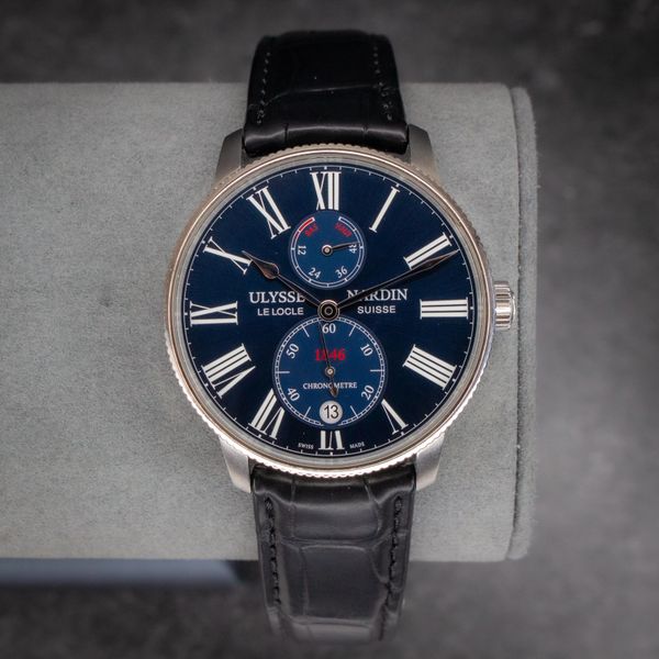 [WTS] Ulysse Nardin Marine Chronometer 45mm 1183-310/43 Blu…