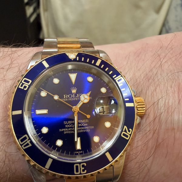 WTS - Rolex 16613 Submariner Bluesy, box, extra link, reduc…