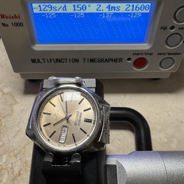 [WTS] Vintage 1975 Seiko 5 Actus 7019-7060 Champagne Dial J…
