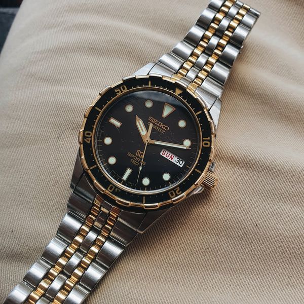 [WTS] 2001 Seiko Quartz Sports 150 7N43-7A49 Two Tone