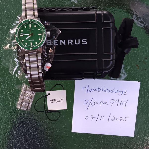[WTS] Benrus Sealord ETA 2824-2 like new $985 msrp