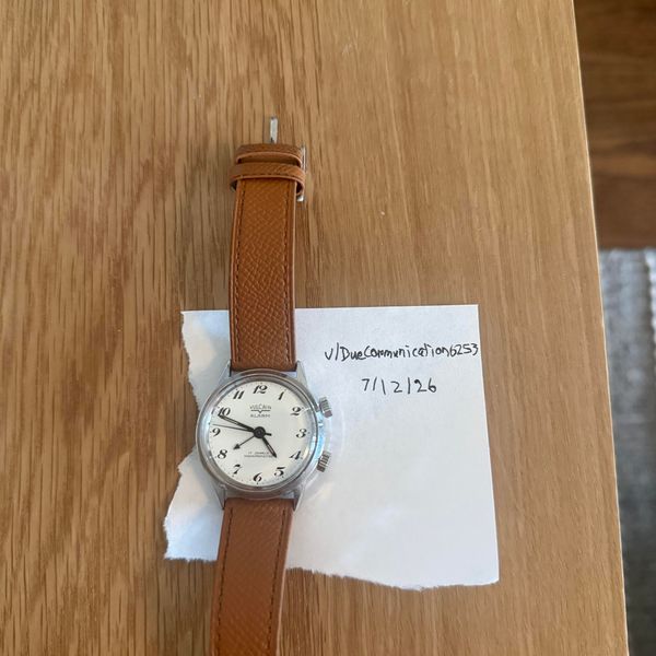 [WTS] 1970s Vulcain Cricket Alarm. 34 mm, all original & un…