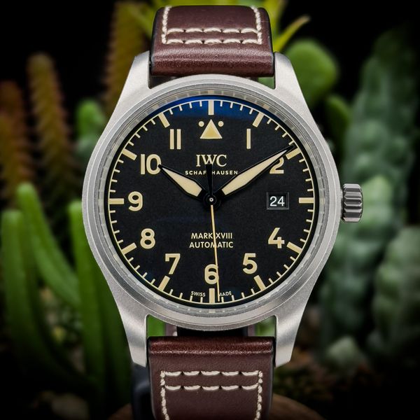 [WTS/WTT] IWC Pilot’s Watch Mark XVIII Titanium Black Dial …