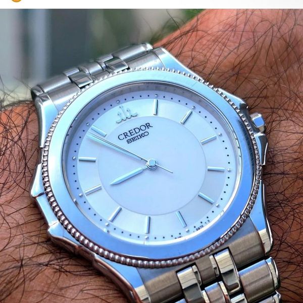 [WTS/WTT] CREDOR Pacific men’s 35mm 18k white gold bezel