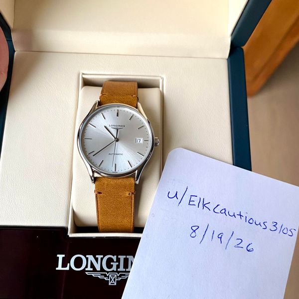 [WTS] Longines Lyre 35mm Dress Watch | Silver Sunray Dial |…