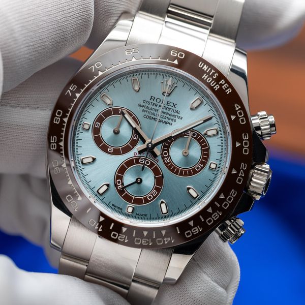 [WTS] ROLEX Daytona “Platona” Ice Blue Platinum Oyster 1165…