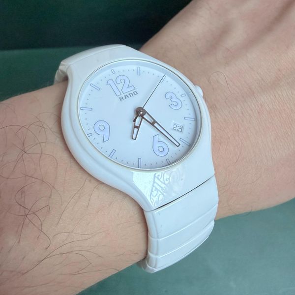 [WTS] Rado DiaStar 115.0695.3 White Ceramic Men’s Watch $400