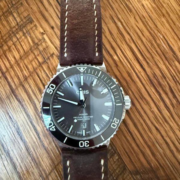 [WTS] Oris Aquis Titanium Date, $925
