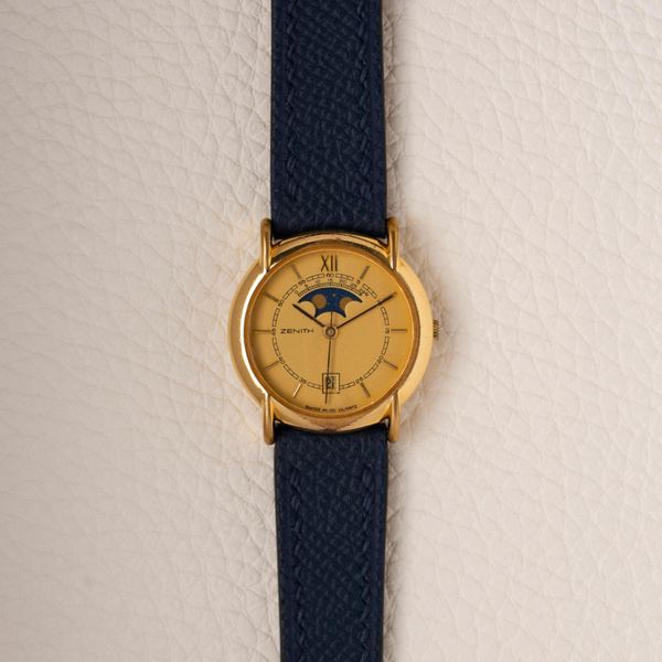 [WTS] Zenith Moonphase Gold Plated Quartz Cal 72.7