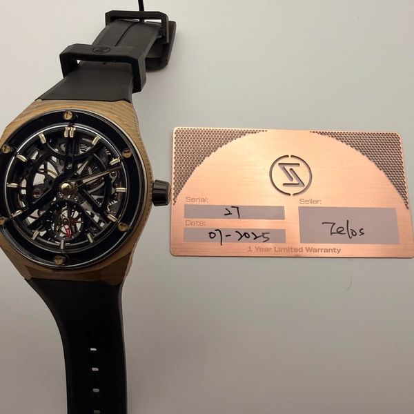 [WTS] Zelos Artemis Skeleton Mokume (Damascus-style)